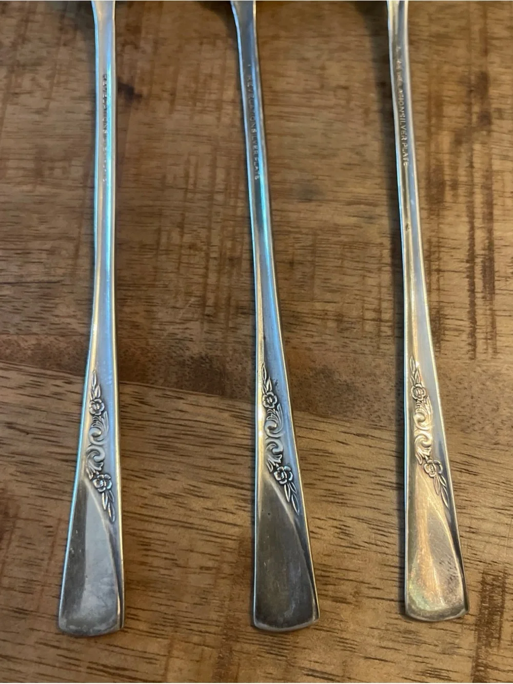 International Revelation Iced Tea Spoons